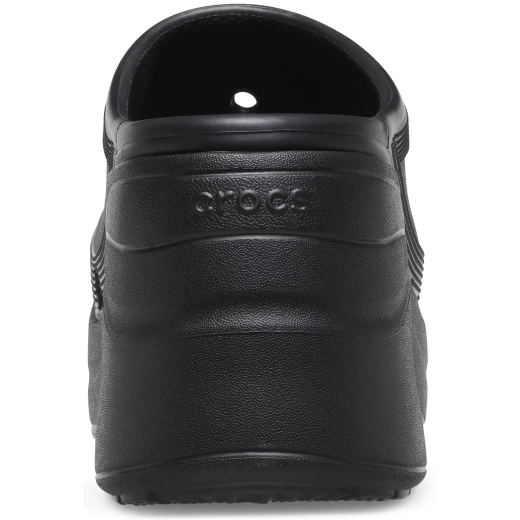 Crocs Siren Clog Unisex Black High Heel Sandals with 3.6 Inch Heel Height Sizes 45 46 Comfortable and Stylish Footwear - Crocs - Image 5