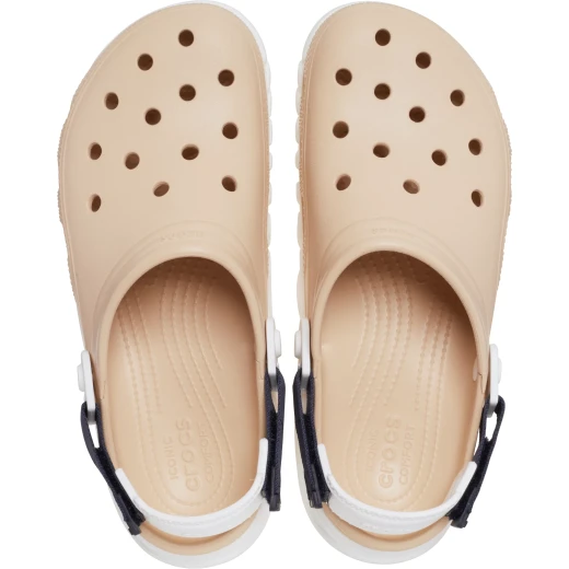 Crocs Unisex Duet Max Clog Brown 45 46 Adjustable Back Strap - Crocs - Image 3