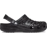 Crocs Unisex Classic Metallic Crocskin Clog Black 34 35 Lightweight Comfortable Versatile Slip On Shoes Perfect for Everyday Wear and Maximum Foot Comfort - Crocs