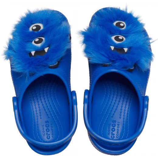 Crocs Toddler Classic I Am Monster Clog Blue 19 20 with Fun Monster Patch for Little Feet, Comfortable and Stylish Clogs for Kids, Perfect for Playtime and Everyday Wear - Crocs - Image 23