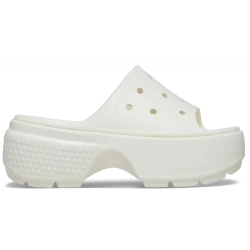 Stomp Collection Women's Stomp Slides Off White Color Featuring Exaggerated Chunky Soles Sizes 37 38 Lightweight Design Stylish and Daring Footwear For Women