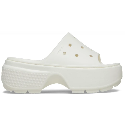 Stomp Collection Women's Off White Slide Sandals Sizes 34 35 Featuring Exaggerated Chunky Soles for a Bold and Stylish Look Perfect for Summer - Crocs - Image 22