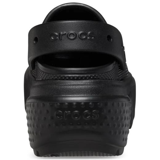 Stomp Collection Women's Clog Black with Exaggerated Chunky Sole Sizes 36 37 Comfortable Stylish Footwear for Bold Fashion Statements Made for Walking and Standing All Day - Crocs - Image 9