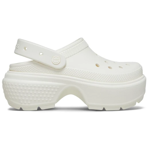Stomp Collection Women's Off White Clogs 34 35, Featuring Exaggerated Chunky Soles for Bold Style and Lightweight Comfort, Perfect for Making a Statement with Eye Catching Design - Crocs - Image 2