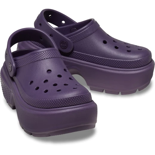 Stomp Collection Women's Clogs Purple 37 38 Lightweight Chunky Soles - Crocs - Image 20