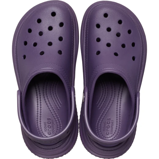 Stomp Collection Women's Clogs Purple 37 38 Lightweight Chunky Soles - Crocs - Image 23