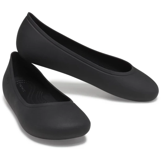 Brooklyn Women's Ballet Flats Elegant and Youthful Black Size 36-37 - Crocs - Image 4