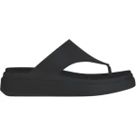 صنادل فليب فلوب للجنسين Getaway Platform من Crocs باللون الأسود بتقنية Free Feel لتوفير الراحة القصوى مقاس 46 47 مثالية لرحلاتك - كروكس