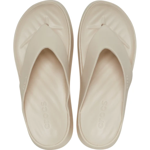 Crocs Women's Getaway Platform Flip Flop Sandal Beige 34-35 with Free Feel Technology, Stylish Silhouette, Comfortable Footwear for Various Occasions and Getaways 1 Pair - Crocs - Image 7