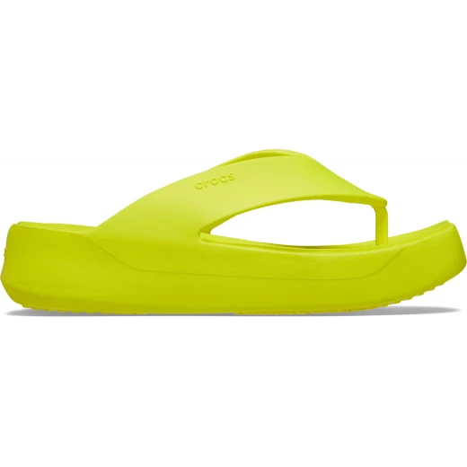 Crocs Women's Getaway Platform Flip Flop Sandals in Green, Sizes 34-35, Featuring Free Feel Technology for Ultimate Comfort and Stylish Design Perfect for Any Getaway - Crocs - Image 6