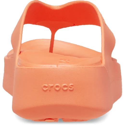 Crocs Unisex Getaway Platform Flip Sandals in Orange for Sizes 37 38 Featuring Free Feel Technology for Ultimate Comfort and a Seamless Design Perfect for Travel and Everyday Wear - Crocs - Image 5