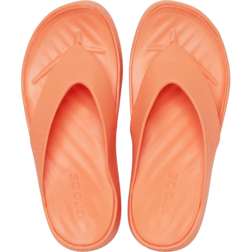 Crocs Unisex Getaway Platform Flip Sandals in Orange for Sizes 37 38 Featuring Free Feel Technology for Ultimate Comfort and a Seamless Design Perfect for Travel and Everyday Wear - Crocs - Image 7