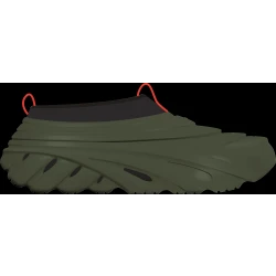 Crocs Unisex Echo Storm Sneaker Green Colorway Modern Design Lightweight Molded Construction Sizes 46-47 Enhanced Comfort Innovative Footwear for Everyday Wear Durable Performance