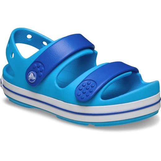 Crocs Toddlers Crocband Cruiser Sandals Blue Sporty Comfort 20 21 Jibbitz Charm Holes Lightweight Durable Summer Footwear - Crocs - Image 3