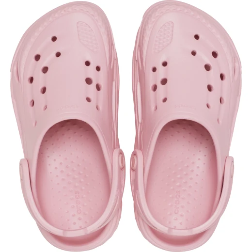 Crocs Kids Off Grid Clog Pink Comfortable Slip On Clogs for Children Sizes 34 35 Breathable and Lightweight Perfect for Everyday Wear and Outdoor Adventures - Crocs - Image 3