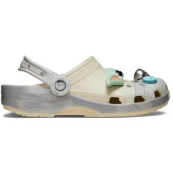 Crocs Unisex Star Wars Grogu Classic Clog with Mandalorian Jibbitz Charms Multicolor Sizes 48 49 Lightweight Comfortable Foam Construction Baby Yoda Footwear