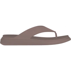 Crocs Women's Getaway Flip Sandals Brown 37-38 Featuring Free Feel Technology for Ultimate Comfort and Seamless Design Perfect for Women's Getaways and Everyday Wear