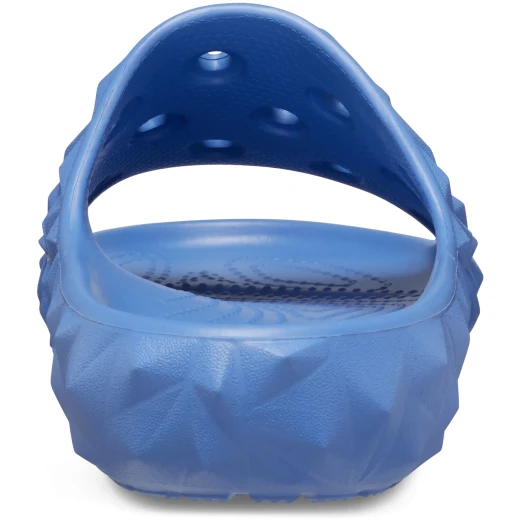 Classic Unisex Geometric Slide 2.0 Sandals in Blue, Sizes 37-38. Featuring Iconic Crocs Comfort for All Day Wear. Perfect for Personalization with Jibbitz Charms. - Crocs - Image 17