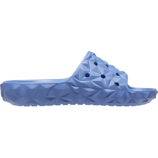 Classic Unisex Geometric Slide 2.0 Sandals in Blue, Sizes 37-38. Featuring Iconic Crocs Comfort for All Day Wear. Perfect for Personalization with Jibbitz Charms. - Crocs - Image 22