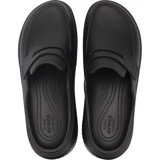 حذاء لوفر نسائي ستومب أسود 34 35 نعل سميك سهل الارتداء - Image 12