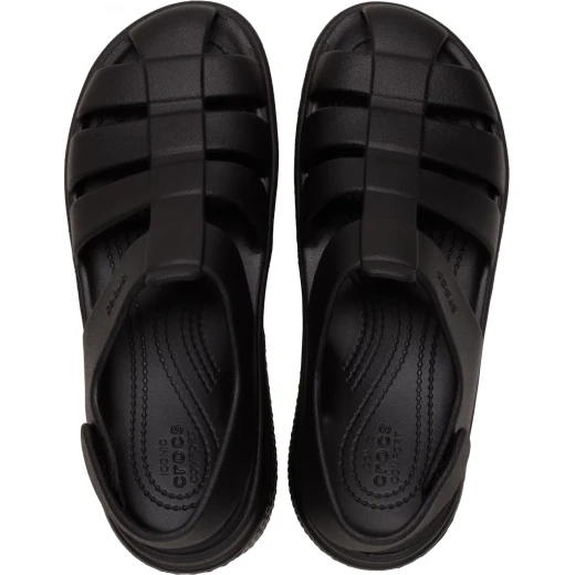 Stomp Fisherman Sandal Women's Black 36 37 Closed Toe Adjustable Strap - Crocs - Image 11