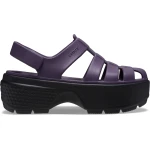 Stomp Fisherman Sandal Women's Purple Closed Toe Adjustable Strap 34 35 - Crocs