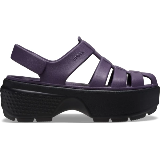 Stomp Fisherman Sandal Women's Purple Closed Toe Adjustable Strap 34 35