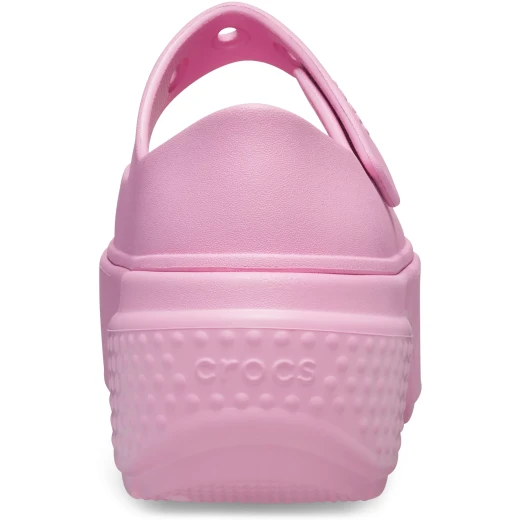 Stomp Mary Jane Women's Shoes Pink Color Sizes 36 37 Adjustable Front Strap with Jibbitz Holes Chunky Exaggerated Lug Soles Fashionable Design Stylish and Bold Footwear - Crocs - Image 17