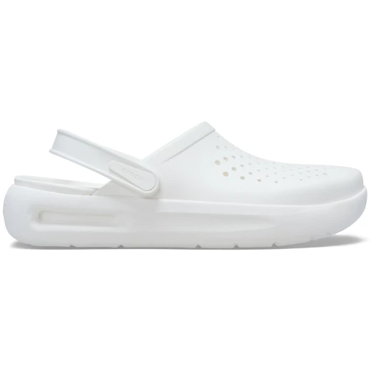 InMotion Unisex Clogs: Experience Unrivaled Comfort with LiteRide™ Technology & Free Feel Upper. Sporty Design, Supportive Footbed, White, Sizes 37-38. Perfect for Everyday Wear. - In motion - Image 2