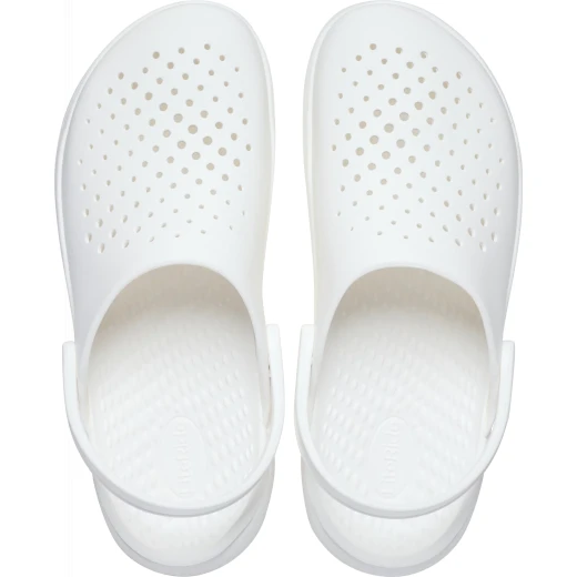 InMotion Unisex Clog: Experience Ultimate Comfort with LiteRide™ Technology and Free Feel Technology Upper. Size 43-44 / White. Sporty Design for Casual Style and Enhanced Comfort. - In motion - Image 4