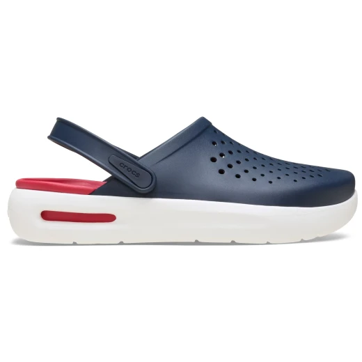 InMotion Unisex Clog Navy Blue Comfort Slides with LiteRide Foam and Free Feel Technology for Men and Women Sizes 46-47 Lightweight Durable Design for On the Go Lifestyle - In motion - Image 7