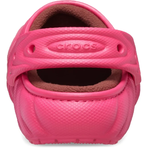 Crocs Women's Classic Lined Overpuff Clog Pink: Cozy Fleece Lined Clogs with Puffy Texture Sizes 37 38 - Crocs - Image 5