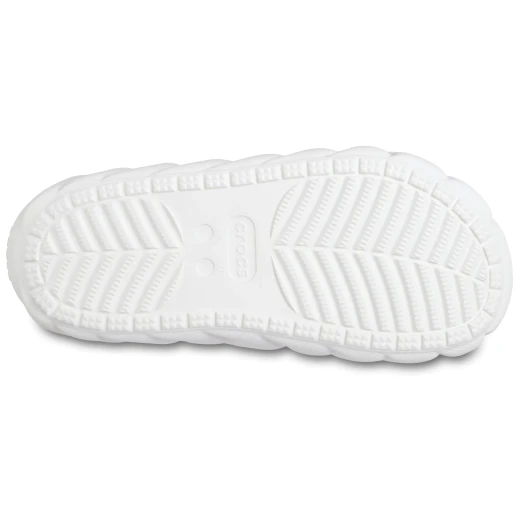 Crocs Classic Cozzzy Overpuff Sandal Women's White Fleece Lined 36 37 - Crocs - Image 8