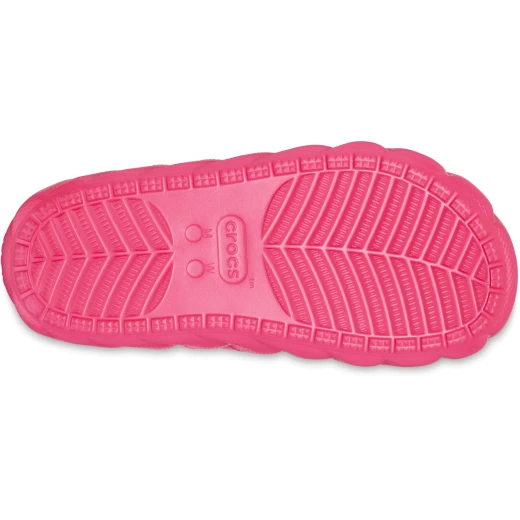 Crocs Women's Classic Cozzzy Overpuff Sandal Pink 36 37 Fleece Lined - Crocs - Image 3