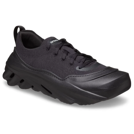 Echo Surge Unisex Sneakers Black Featuring Breathable Knit Upper and LiteRide Footbed, Sporty Design, Traditional Lacing, Sizes 48-49. Experience Comfort and Style. - Crocs - Image 5