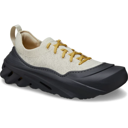 Echo Surge Unisex Sneaker with Breathable Knit Upper, Traditional Lacing, Exaggerated Midsole, and LiteRide Footbed for Comfort - Sizes 37-38, Black - Crocs - Image 8