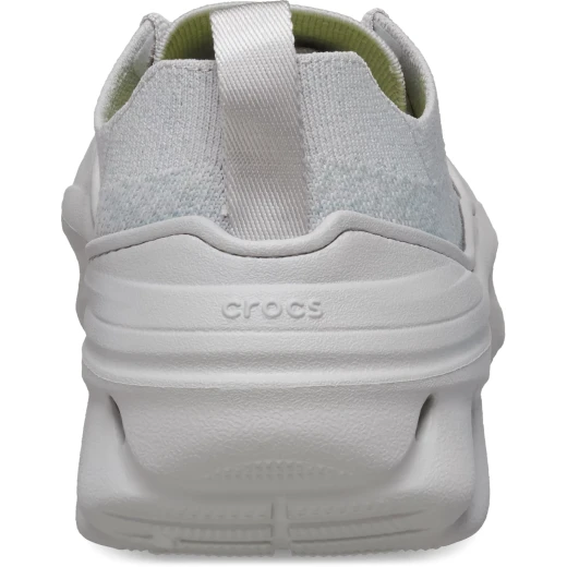 Echo Surge Unisex Sneakers Grey 34-35 with Breathable Knit Upper, LiteRide Footbed for Comfort, Exaggerated Midsole Design, Sport Inspired Streetwear Style - Crocs - Image 5