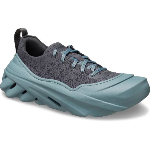Echo Surge Unisex Sneaker with Breathable Knit Upper, Traditional Lacing, Exaggerated Midsole, and LiteRide Footbed for Ultimate Comfort and Style. Size 42-43 / Grey - Crocs - Image 3