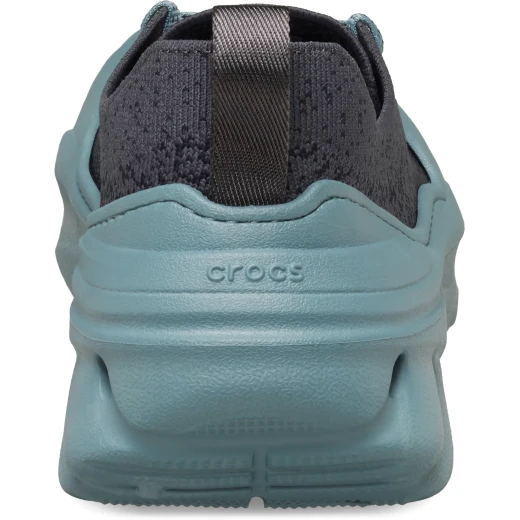 Echo Surge Unisex Sneaker with Breathable Knit Upper, Traditional Lacing, Exaggerated Midsole, and LiteRide Footbed for Ultimate Comfort and Style. Size 42-43 / Grey - Crocs - Image 5