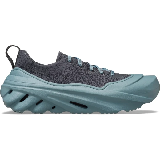 Echo Surge Unisex Sneaker with Breathable Knit Upper, Traditional Lacing, Exaggerated Midsole, and LiteRide Footbed for Ultimate Comfort and Style. Size 42-43 / Grey - Crocs - Image 7