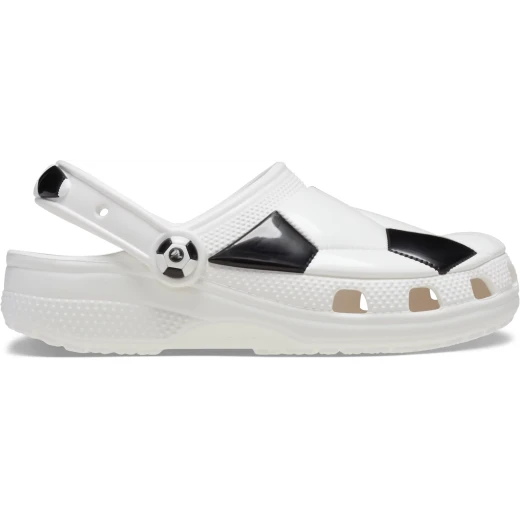 Crocs Kids Soccer Ball Clog White 33 34 Lightweight Comfortable Breathable Water Resistant Easy Clean Featuring Iconic Crocs Comfort for Children Aged 1 5 Years Old - Crocs - Image 2