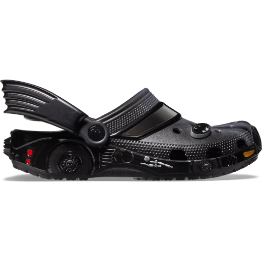 شبشب كروكس للجنسين باتمان باتموبيل كلاسيك أسود اللون مقاسات 43 44 مريح وخفيف الوزن مقاوم للماء بتصميم مميز يتضمن سحر باتمان جيبتز - كروكس - Image 2