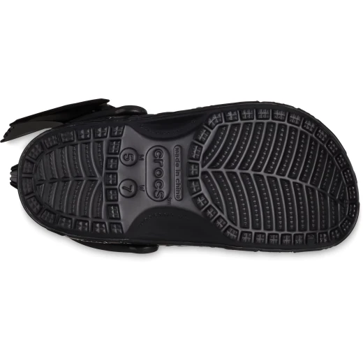 Crocs Unisex Batman Batmobile Classic Clog with Batwing Detail Black Color Sizes 41 42 Featuring Exclusive Batman Jibbitz Charms Lightweight Comfortable Design - Crocs - Image 4