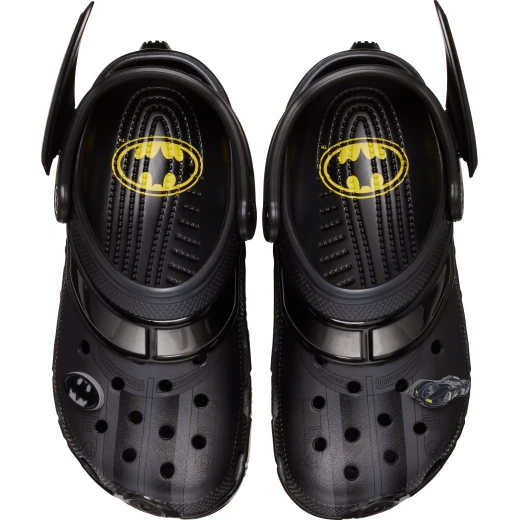 Crocs Unisex Batman Batmobile Classic Clog with Batwing Design and Exclusive Jibbitz Charms Size 45 46 in Black Lightweight and Comfortable Footwear for Fans - Crocs - Image 6