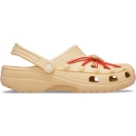 Crocs Unisex Classic Bungee Cord Clog Brown 34 35 Lightweight Comfort - Crocs
