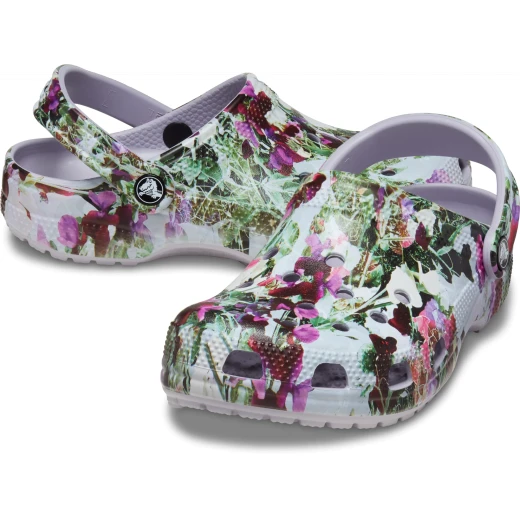 Crocband Unisex Photoreal Floral Clogs Lightweight Multicolor 36 37 - Crocband - Image 4