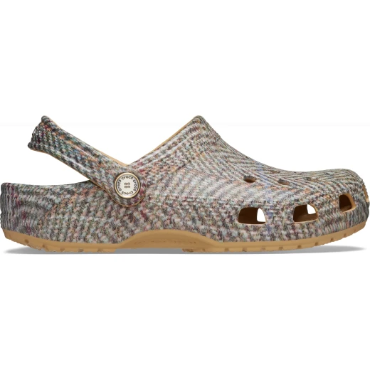 Classic Unisex Tweed Clogs Multicolor 46 47 Comfortable Lightweight - Image 2