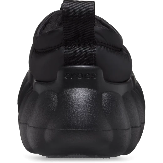 Overpuff Shorty Unisex Boots with Quilted Puff Upper and Adjustable Fit for Cozy Warmth 36-37 Black Stylish Streetwear Design with Rugged Rubber Outsole - Crocs - Image 4