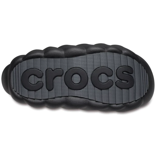 Overpuff Shorty Unisex Boots with Quilted Puff Upper and Adjustable Fit for Cozy Warmth 36-37 Black Stylish Streetwear Design with Rugged Rubber Outsole - Crocs - Image 5