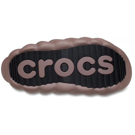 Overpuff Shorty Unisex Winter Boots in Brown, Sizes 36 37. Fleece Lined, Quilted Puff Upper for Warmth and Comfort, Bungee Cord Adjustable, Bold Outsole Design, Weather Protection. - Crocs - Image 4